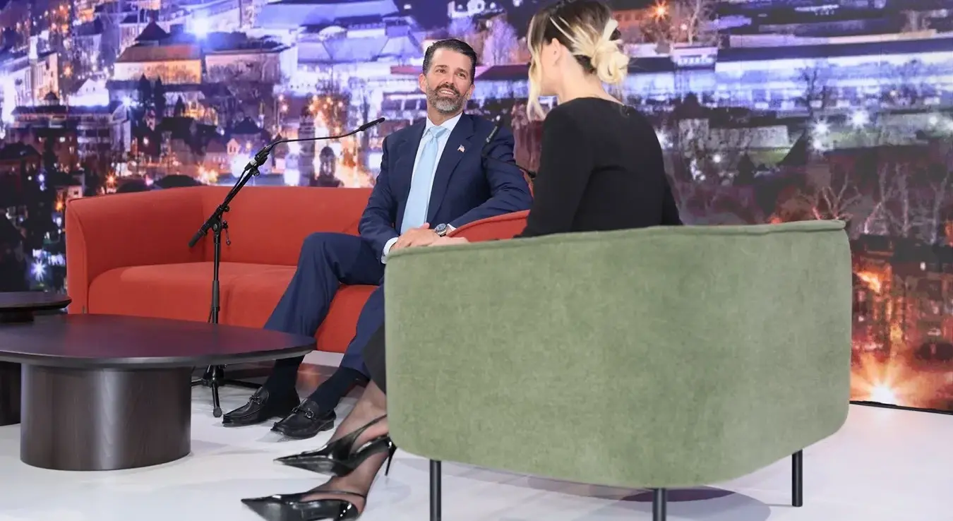 Доналд Трамп Млађи на Панел дискусији у Банском двору у Бањалуци