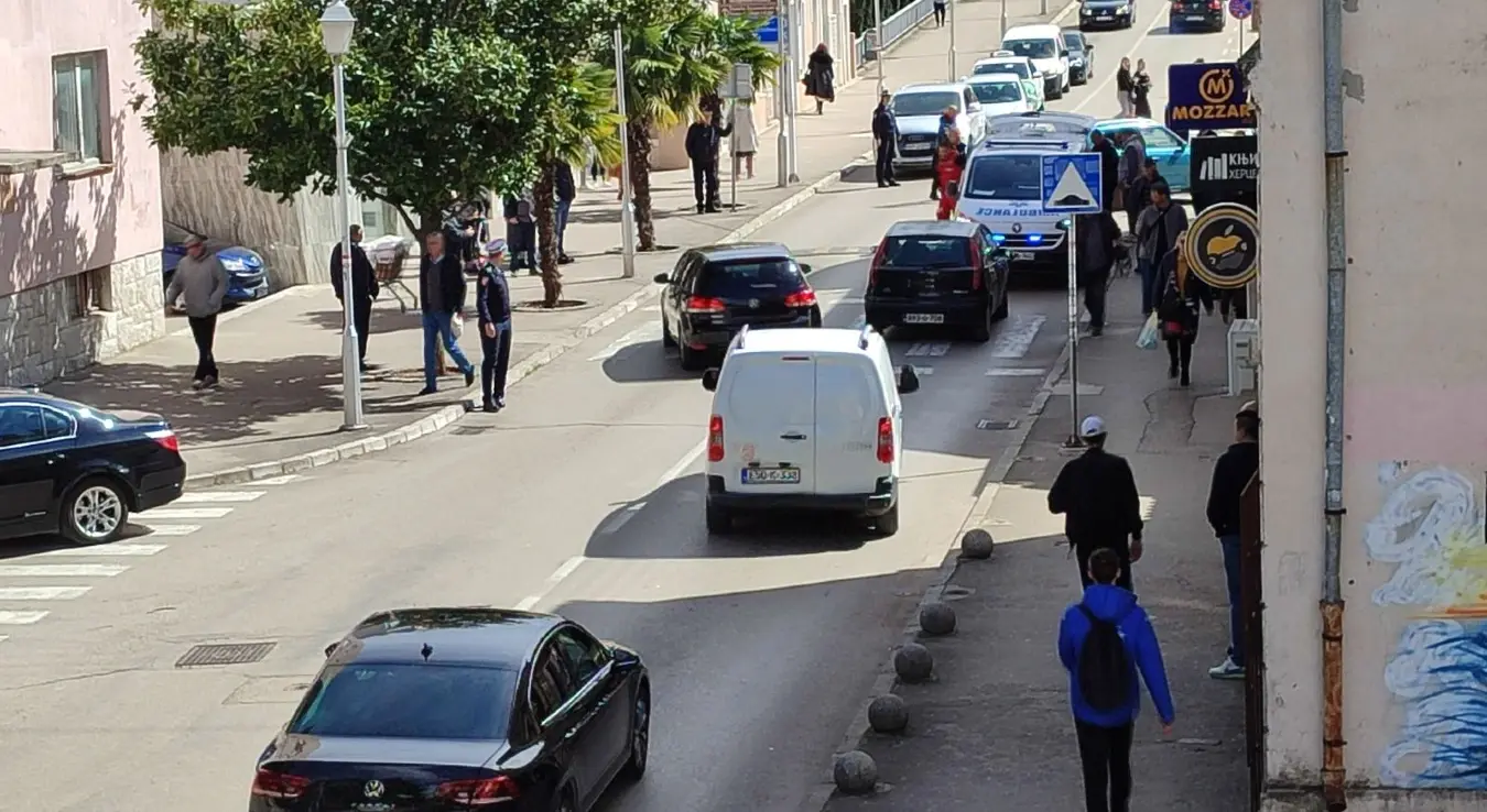 Пјешак повријеђен у саобраћајној незгоди у Требињу.