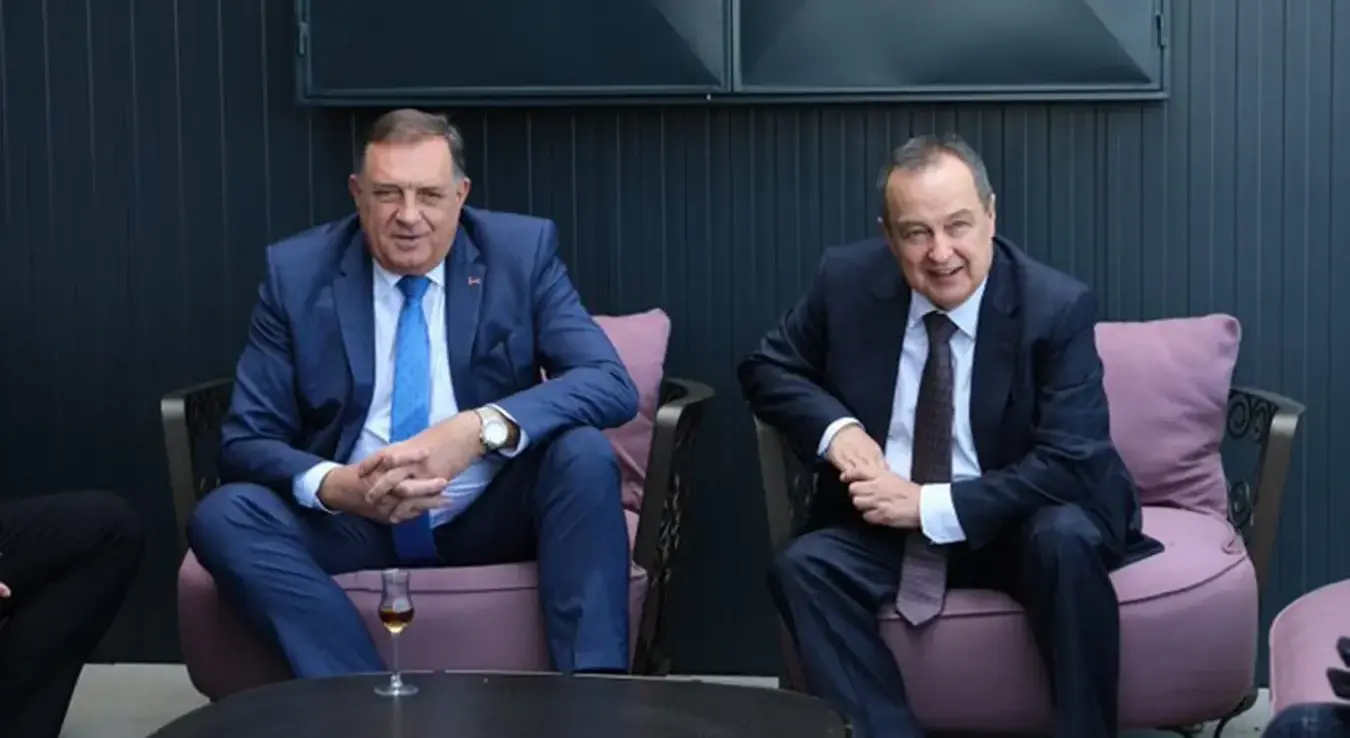 Милорад Додик и Ивица Дачић