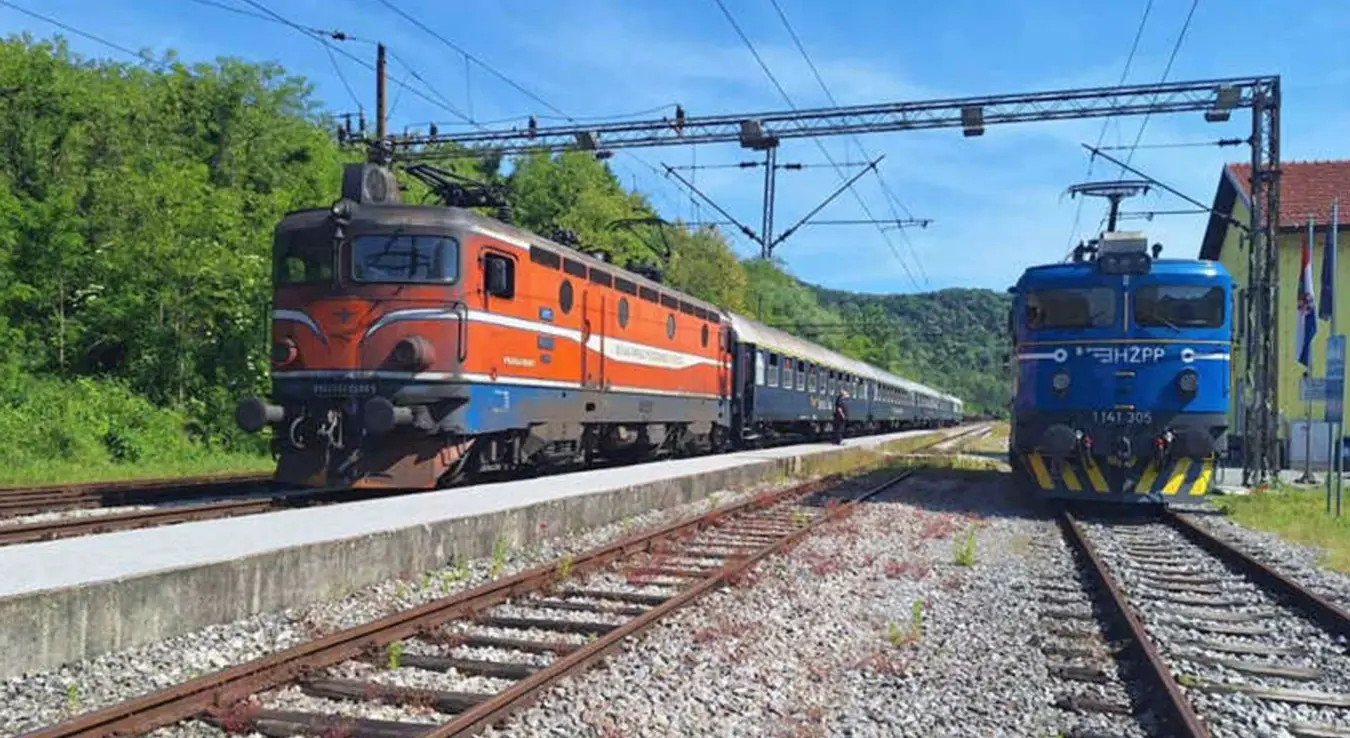 Швајцарски воз у Бањалуци