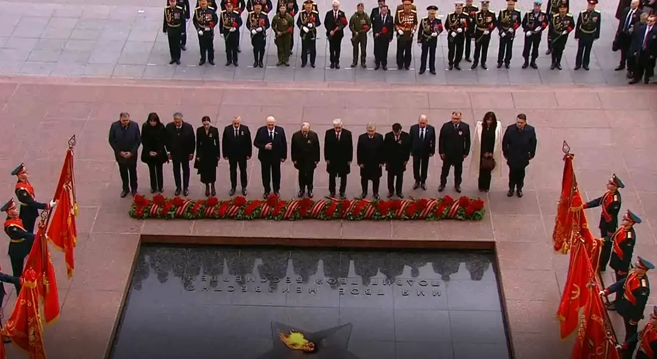 На Црвеном тргу у Москви одржана је велика Парада побједе, у част 81. годишњице побједе над фашизмом.