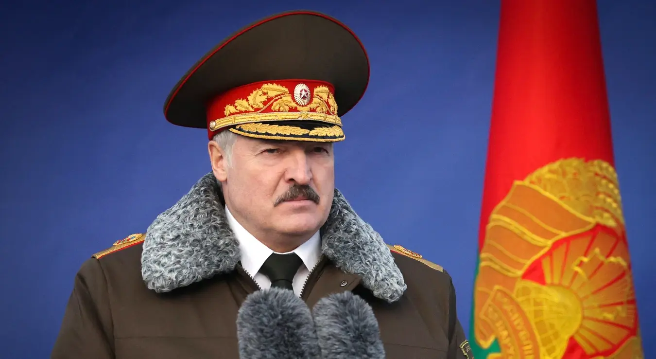 Предсједник Белорусије Александар Лукашенко одржао је говор у бази специјалних снага Министарства унутрашњих послова Бјелорусије у Минску, Бјелорусија, 30. децембра 2020. године.