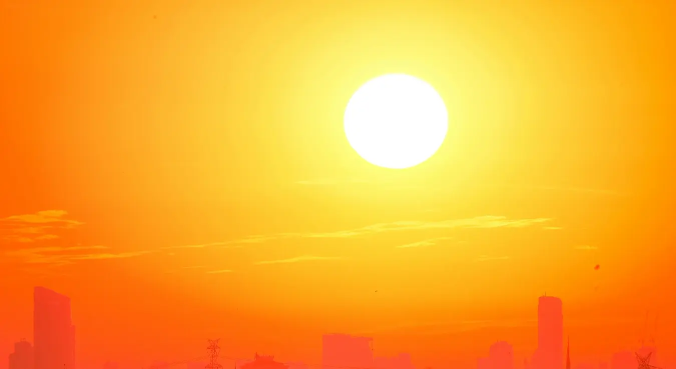 vrućina sunce toplota