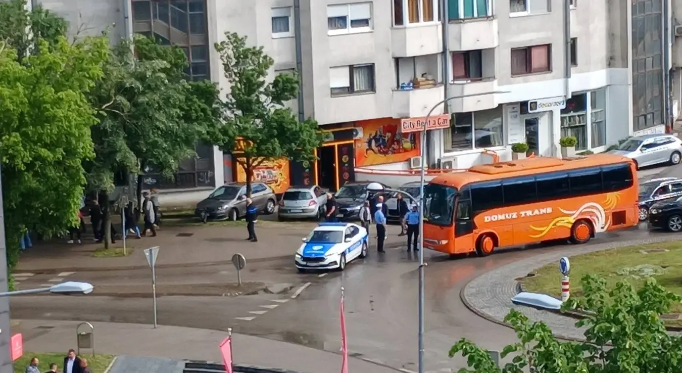 Обустава саобраћаја у Борику