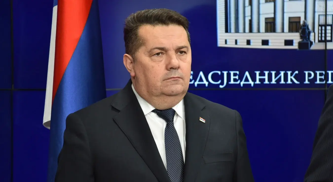 Предсједник Народне Скупштине Ненад Стевандић на конференцији за медије
