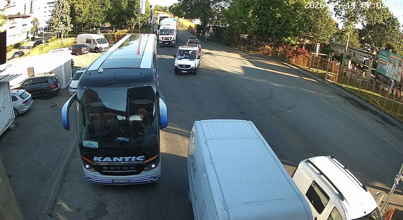 Гужва на граничном прелазу Градишка 14.05.2026.