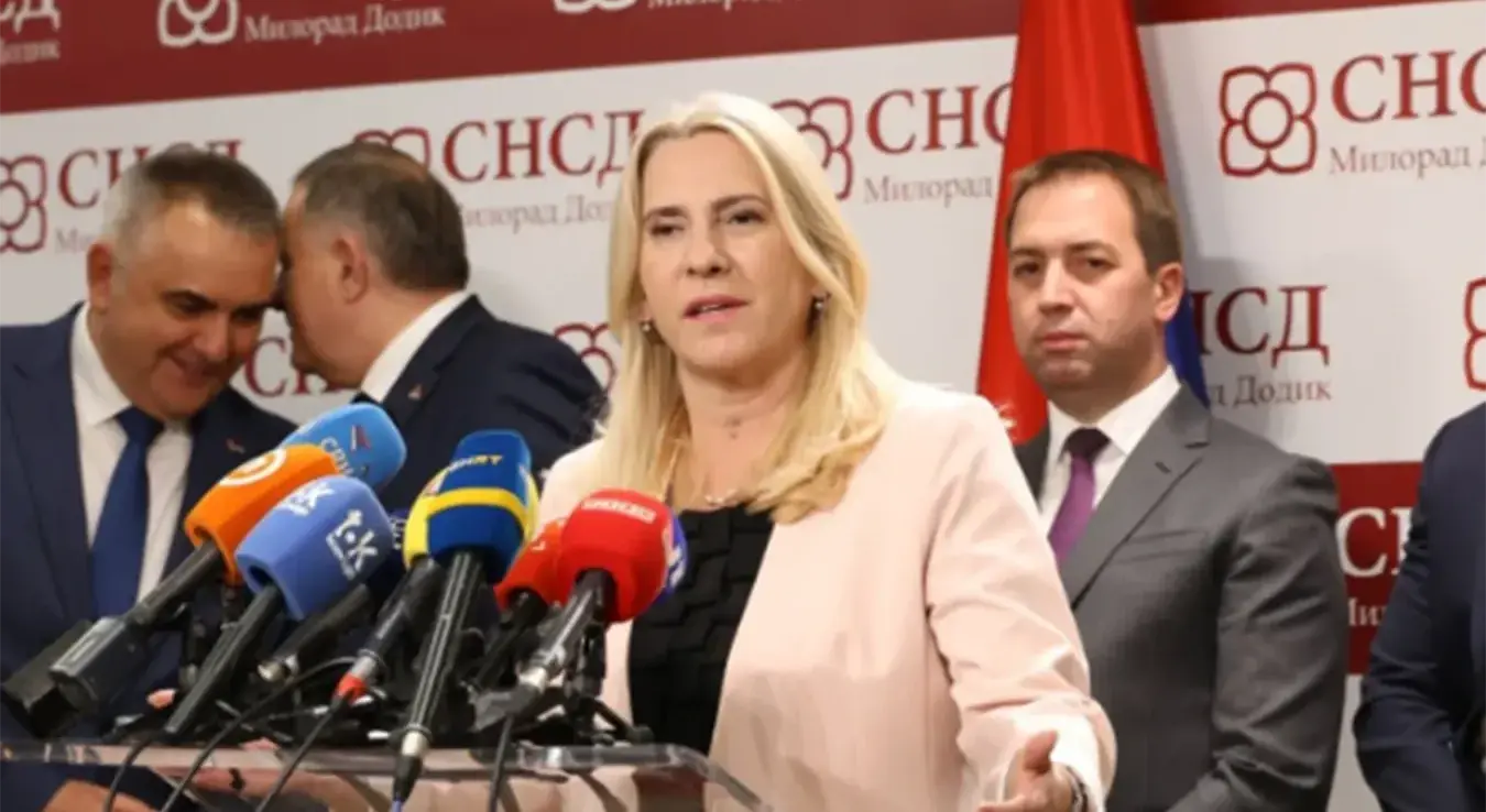 Жељка Цвијановић, потпредсједник СНСД-а