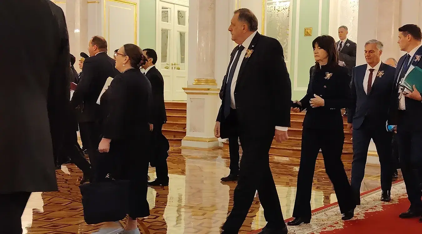 Милорад Додик на пријему код Владимира Путина