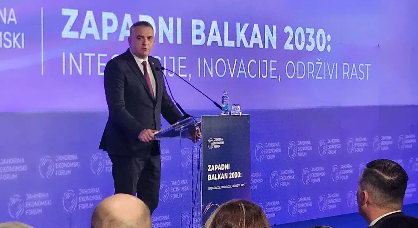Премијер Владе Републике Српске Саво Минић на Јахорина економском форуму