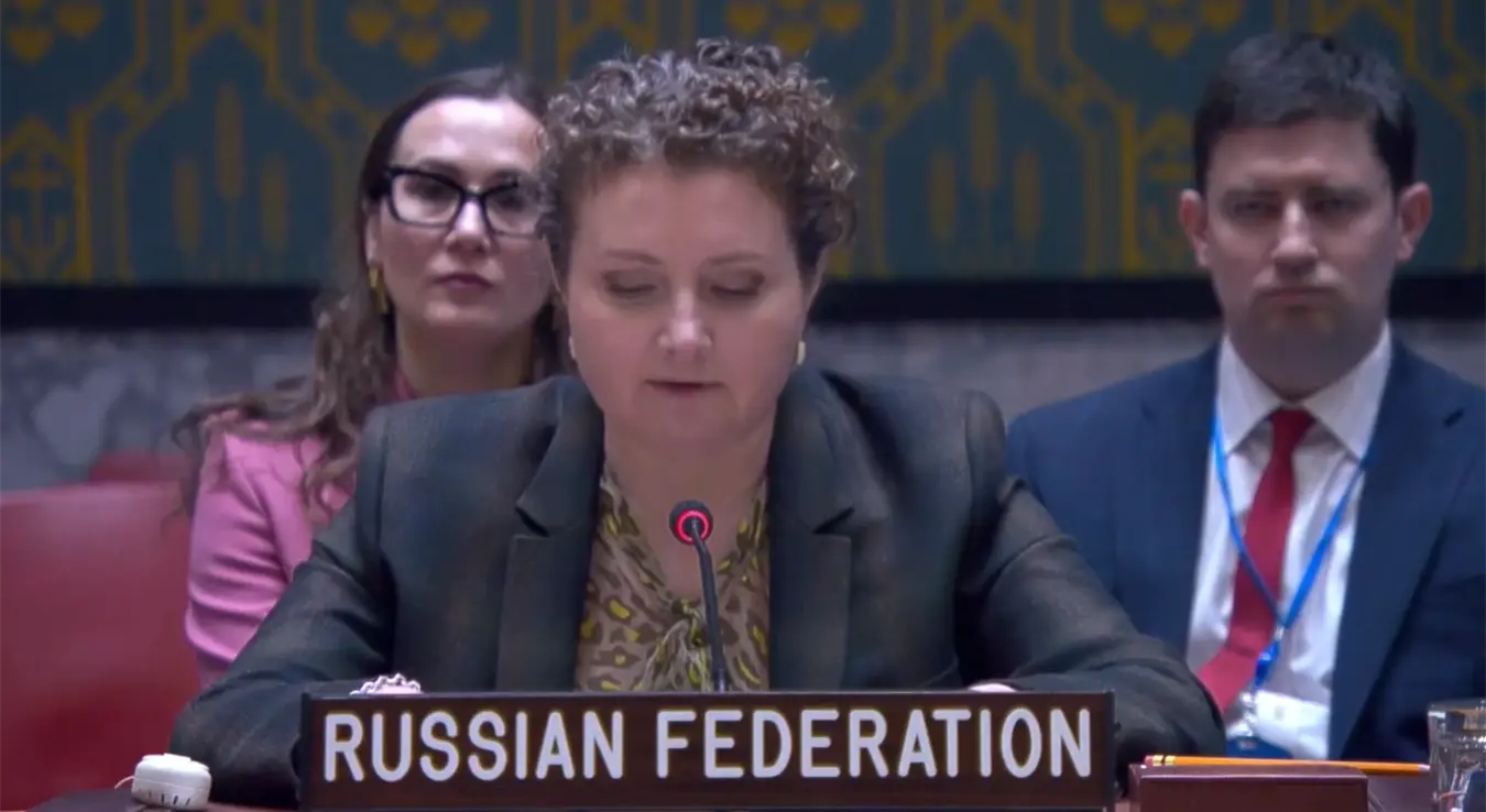 Сједница СБ УН-а, Русија јасна: Шмит нема право да говори у име међународне заједнице