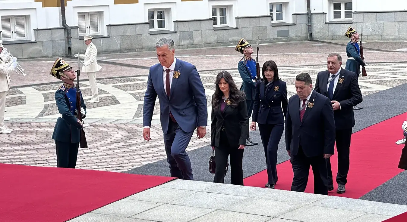 Делегација Српске у Москви на поздраву у Кремљу код предсједника Руске Федерације Владимира Путина