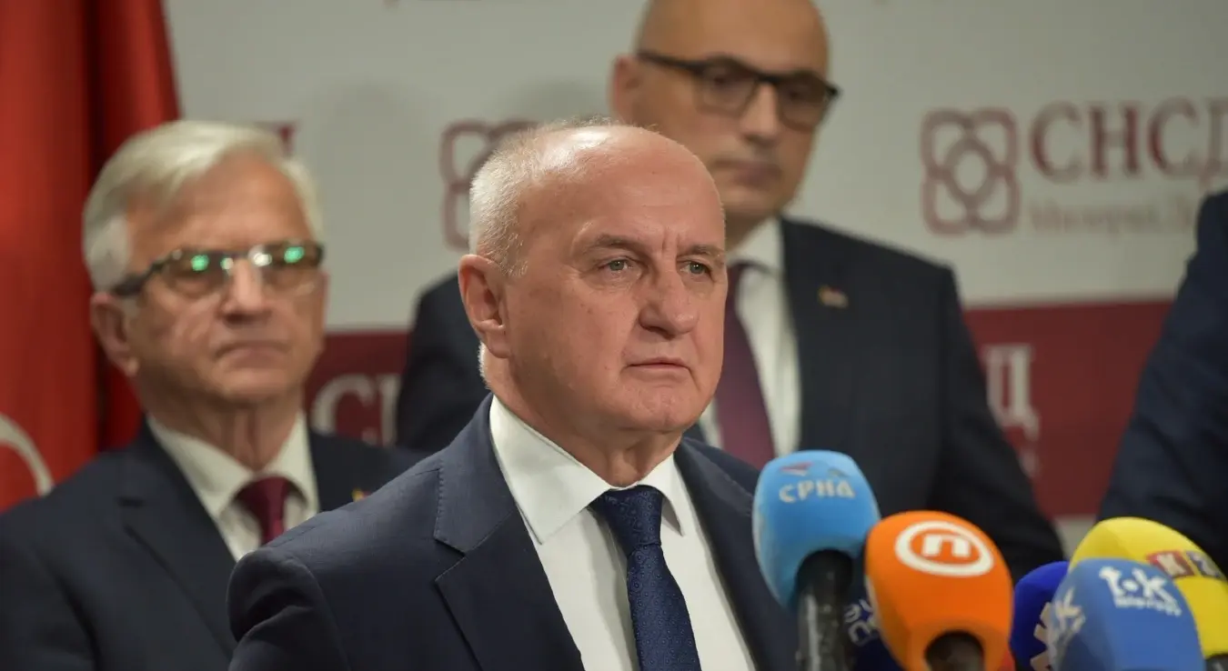 Предсједник Социјалистичке партије Петар Ђокић