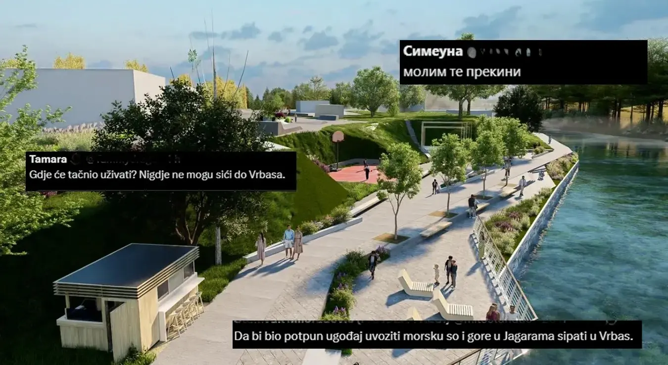 Бањалучка рива коментари грађана