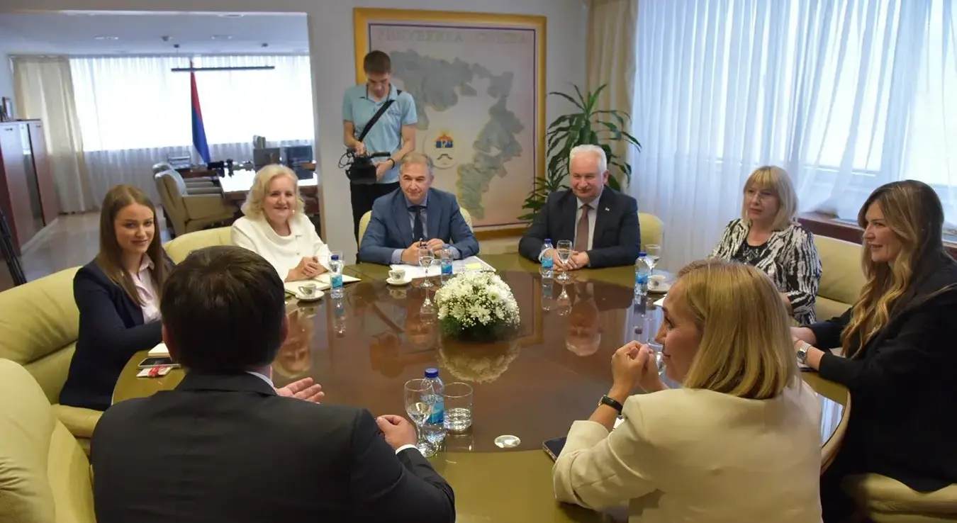 Ресорни министри Републике Српске и Федерације БиХ, на састанку, који је одржан у Бањалуци.