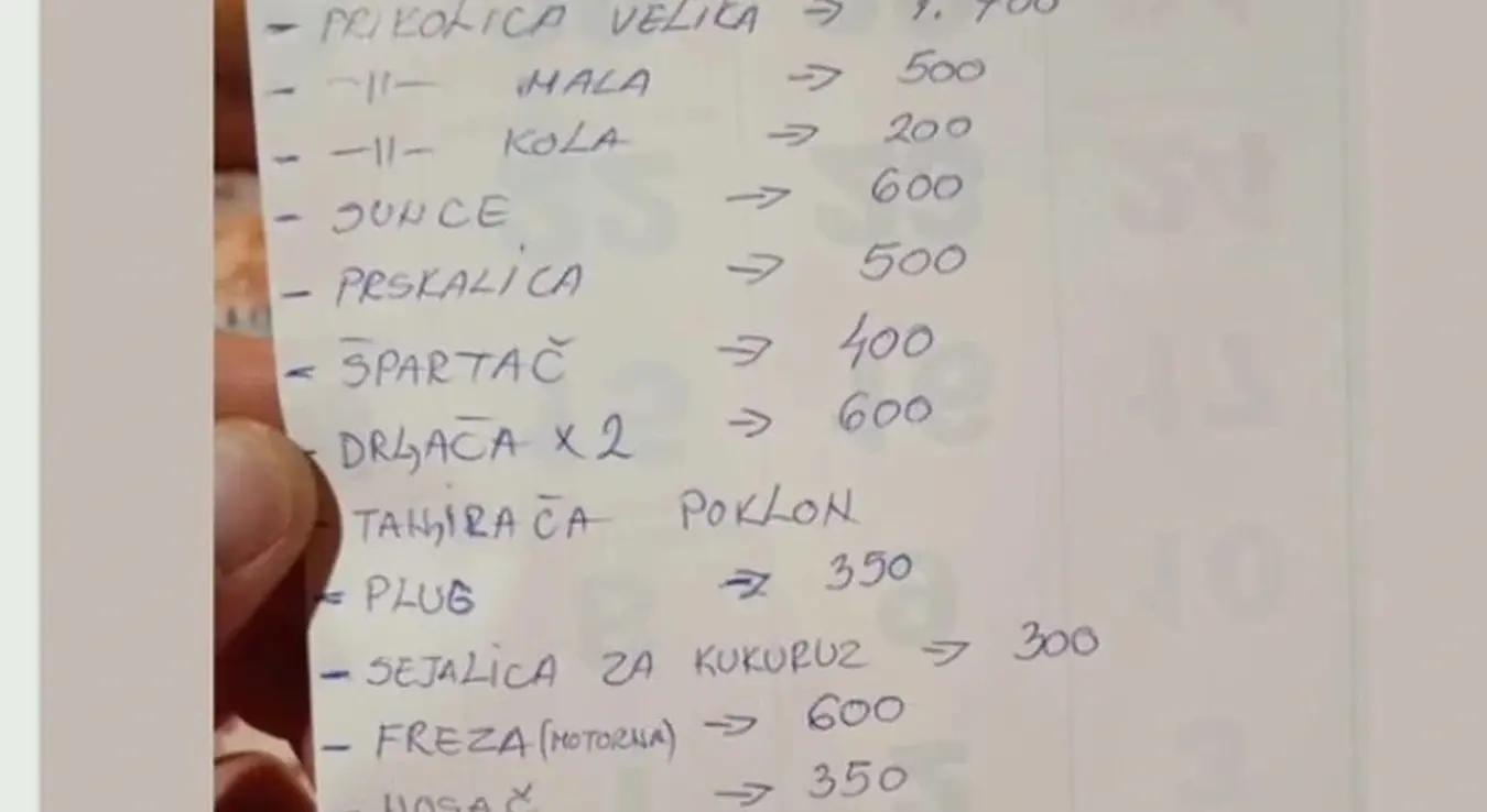 Србин продаје имање за 15.000 евра