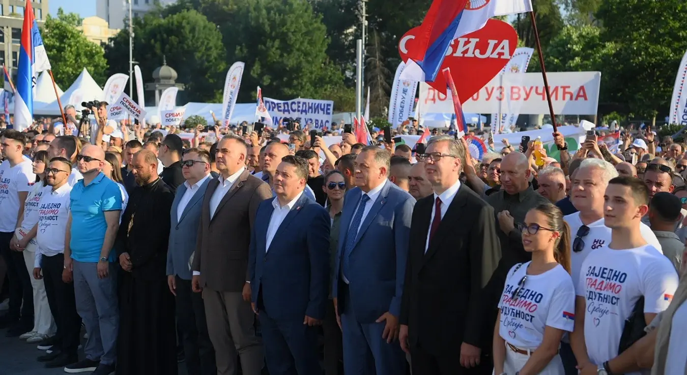 Додик: Србија још једном показала своју снагу