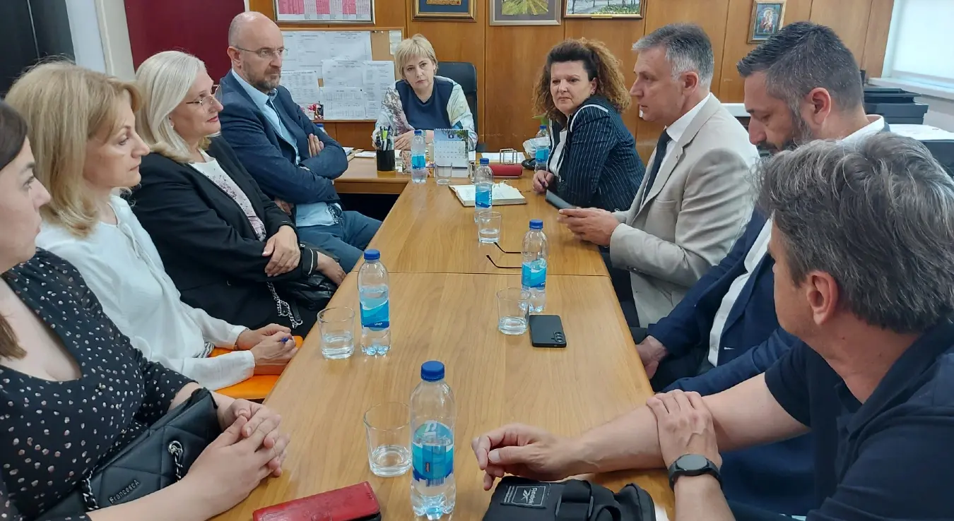 Састанак министар Голубовић, Нинковић, Мазалица