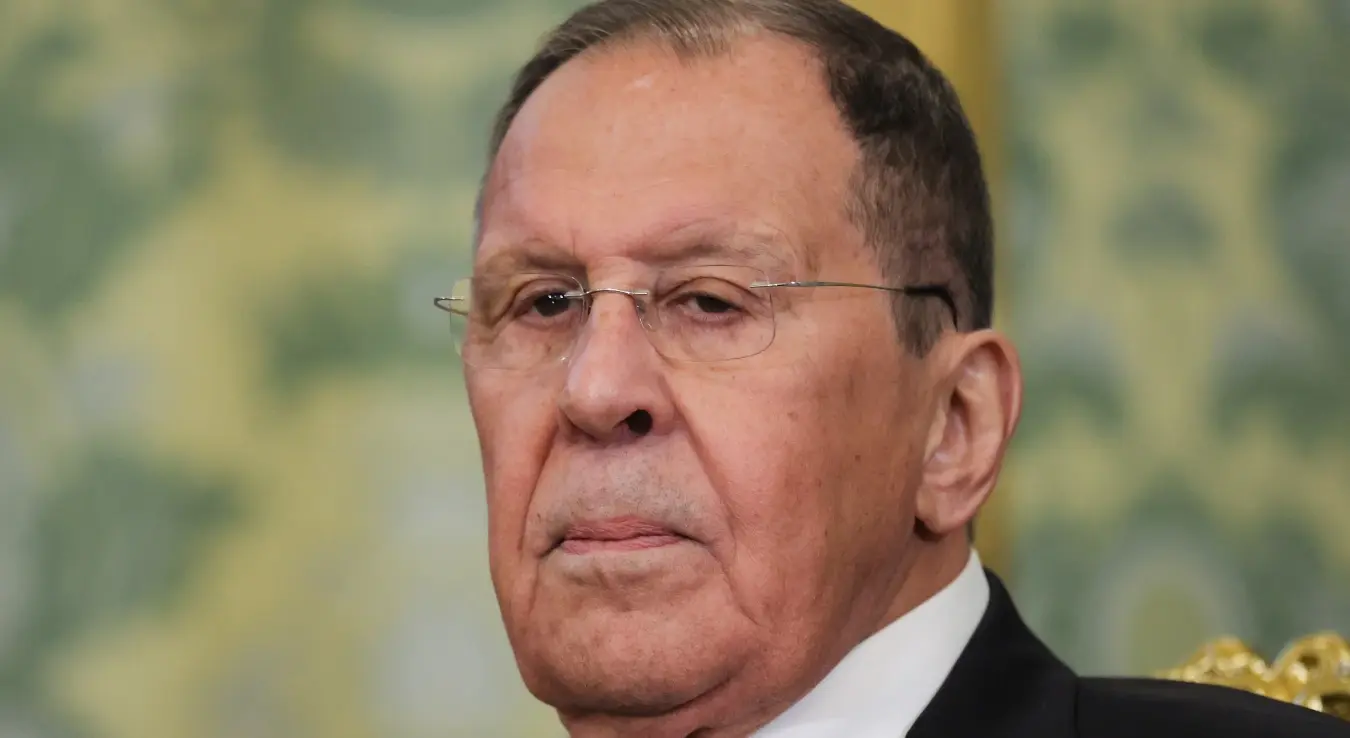Руски министар спољних послова Сергеј Лавров присуствује разговорима између руског предсједника Владимира Путина и предсједнице Танзаније Самије Сулуху Хасан у Великом кремаљском дворцу Кремља у Москви, у сриједу, 3. јуна 2026. године.