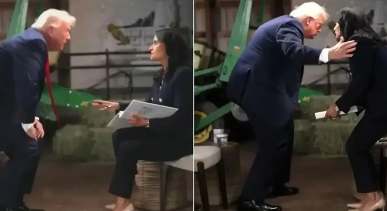 Трамп прекинуо интервју