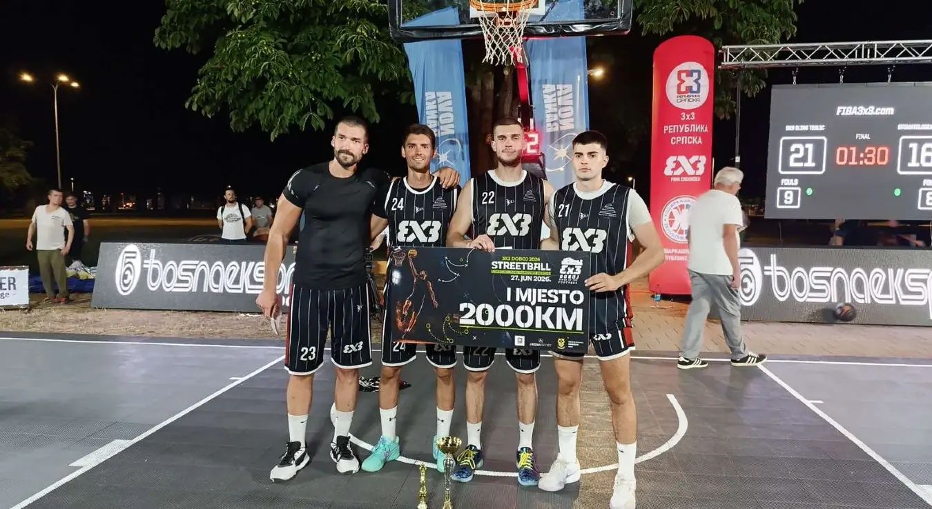 Екипа „3×3 Елинг Теслић” освојила је турнир А категорије у Добоју