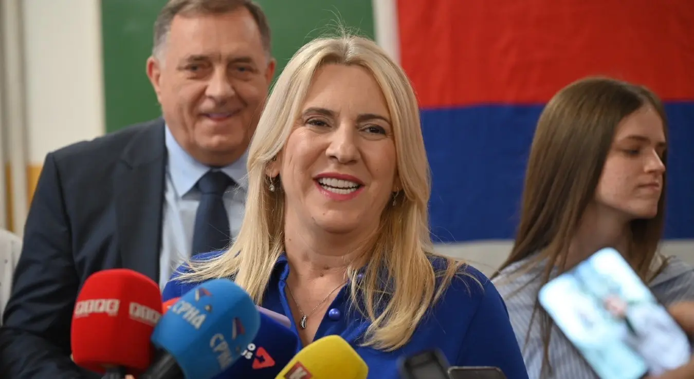 Српски члан Предсједништва БиХ Жељка Цвијановић у Драгочају.