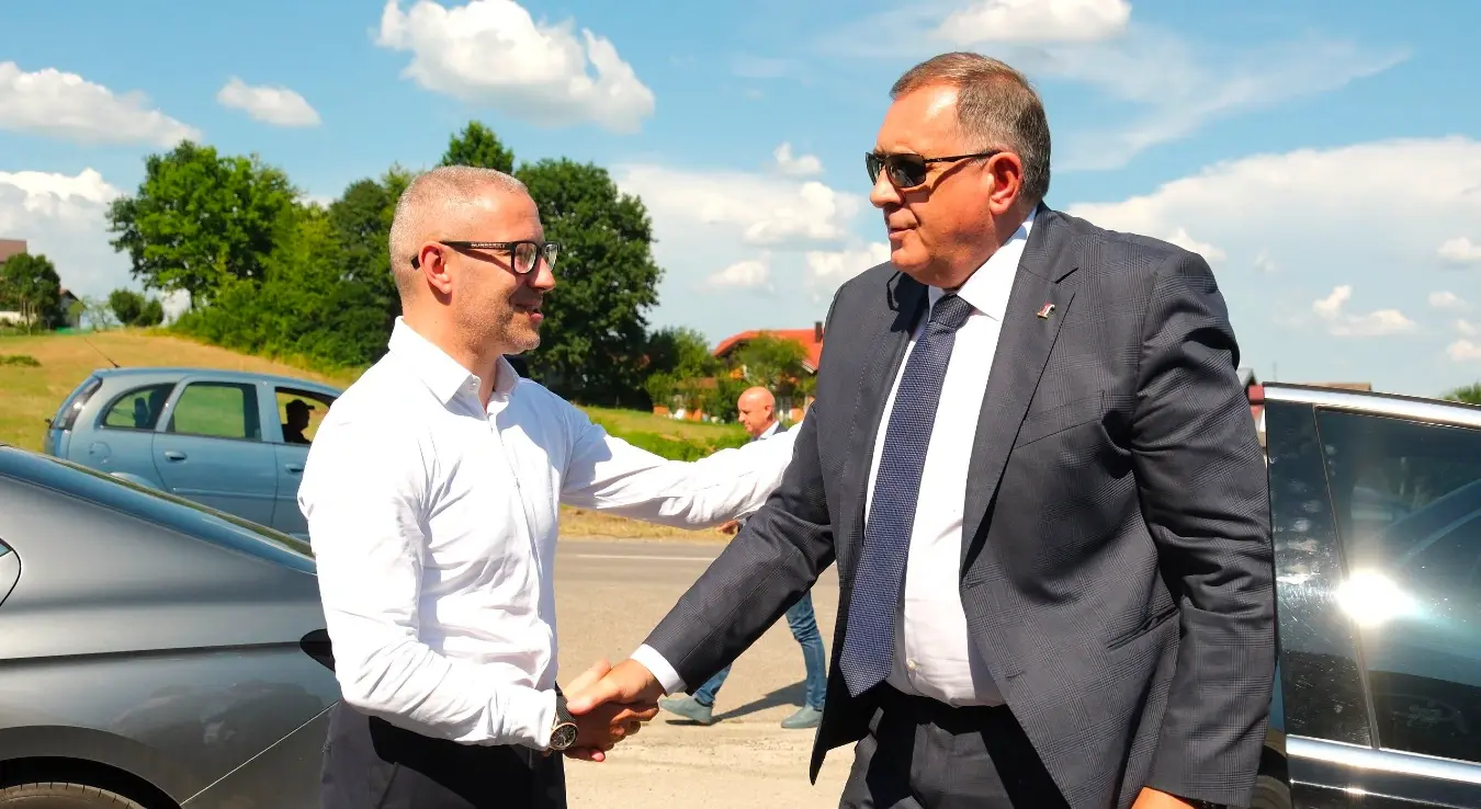 Милорад Додик и Дарко Томаш