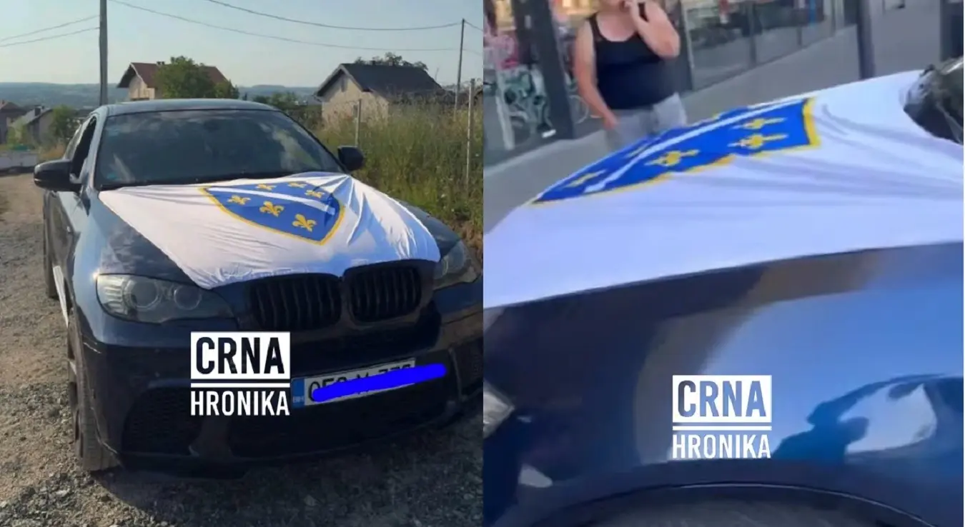 Усред Добоја провоцирао заставом РБиХ: "Што не идеш да живиш у Србију"