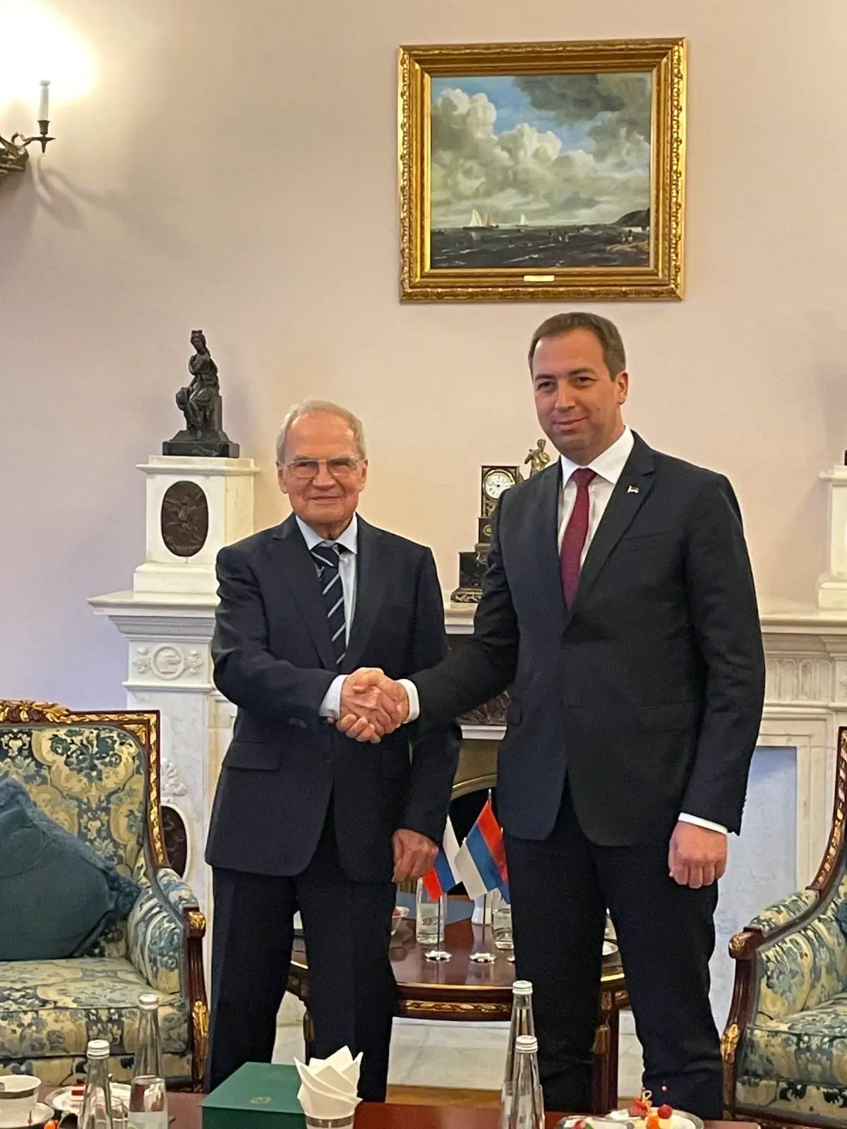 Горан Селак и Валериј Дмитријевич Зоркин