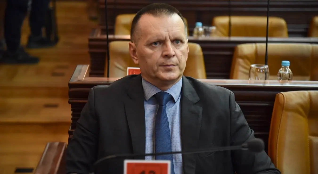 Одборник СНСД-а у Скупштини Града Бањалука Драган Лукач на сједници одржаној 3. јула 2026. године.