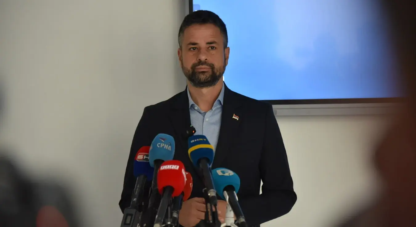 Министар финансија и трезора у Савјету министара Срђан Амиџић