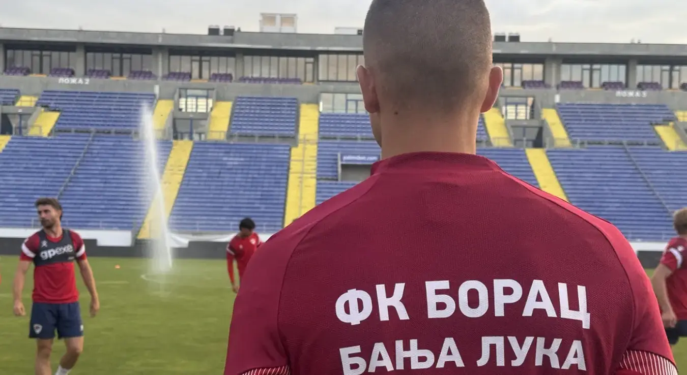 Тренинг Борца пред утакмицу с Левским