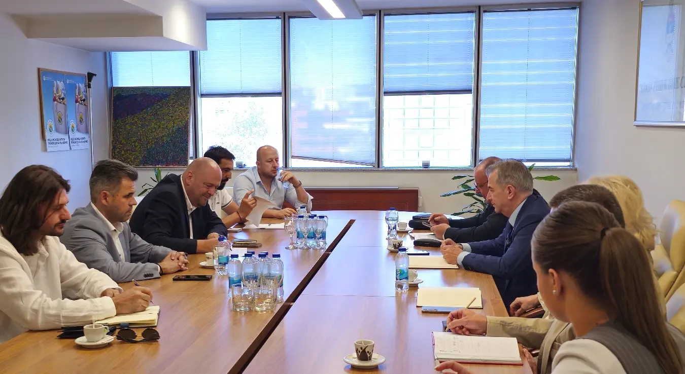 Пуховац и Јанковић састанак