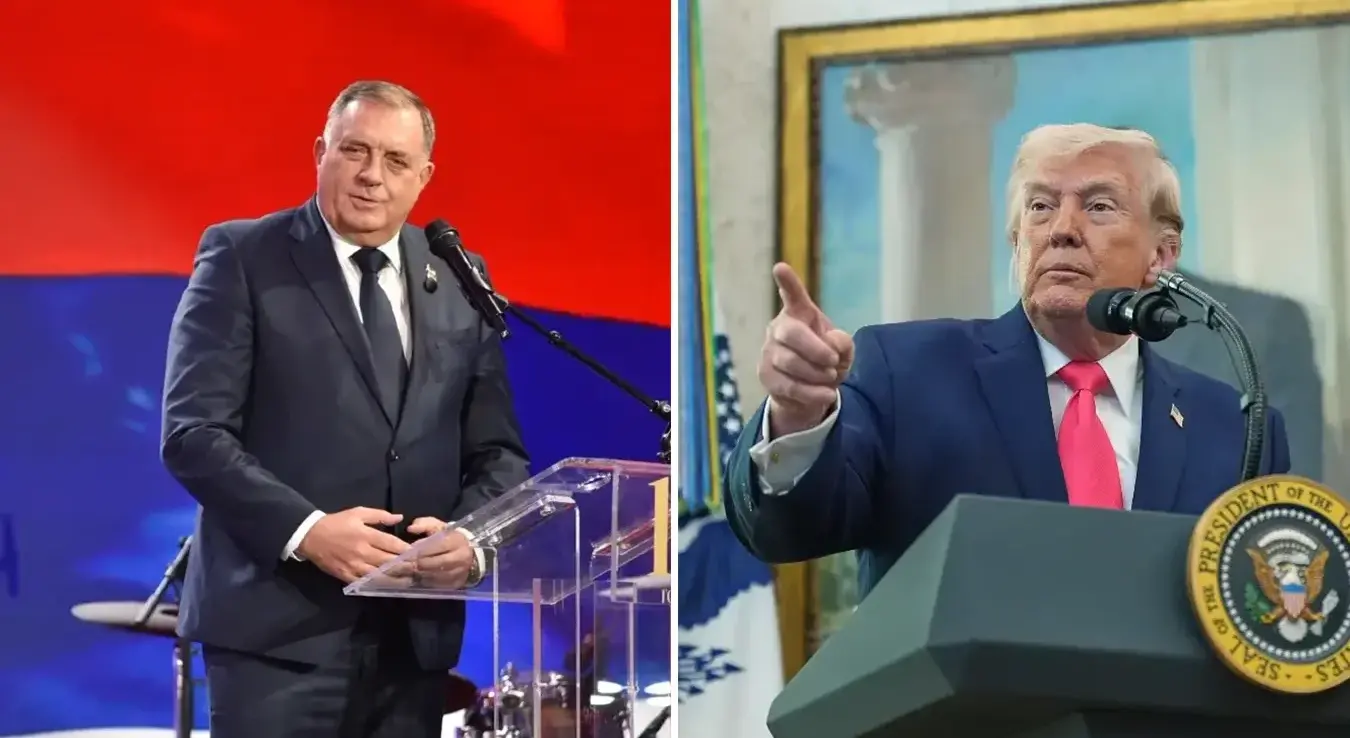 Додик и Трамп