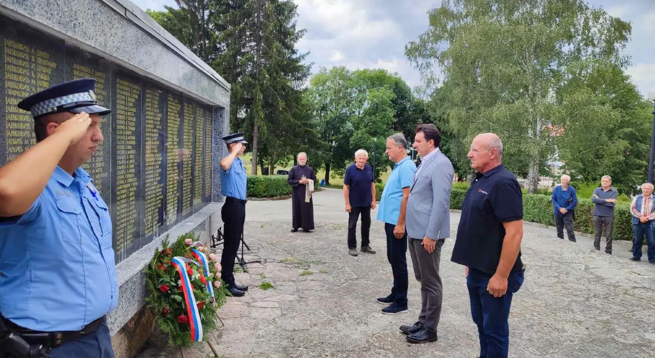 Соколац полагање вијенаца