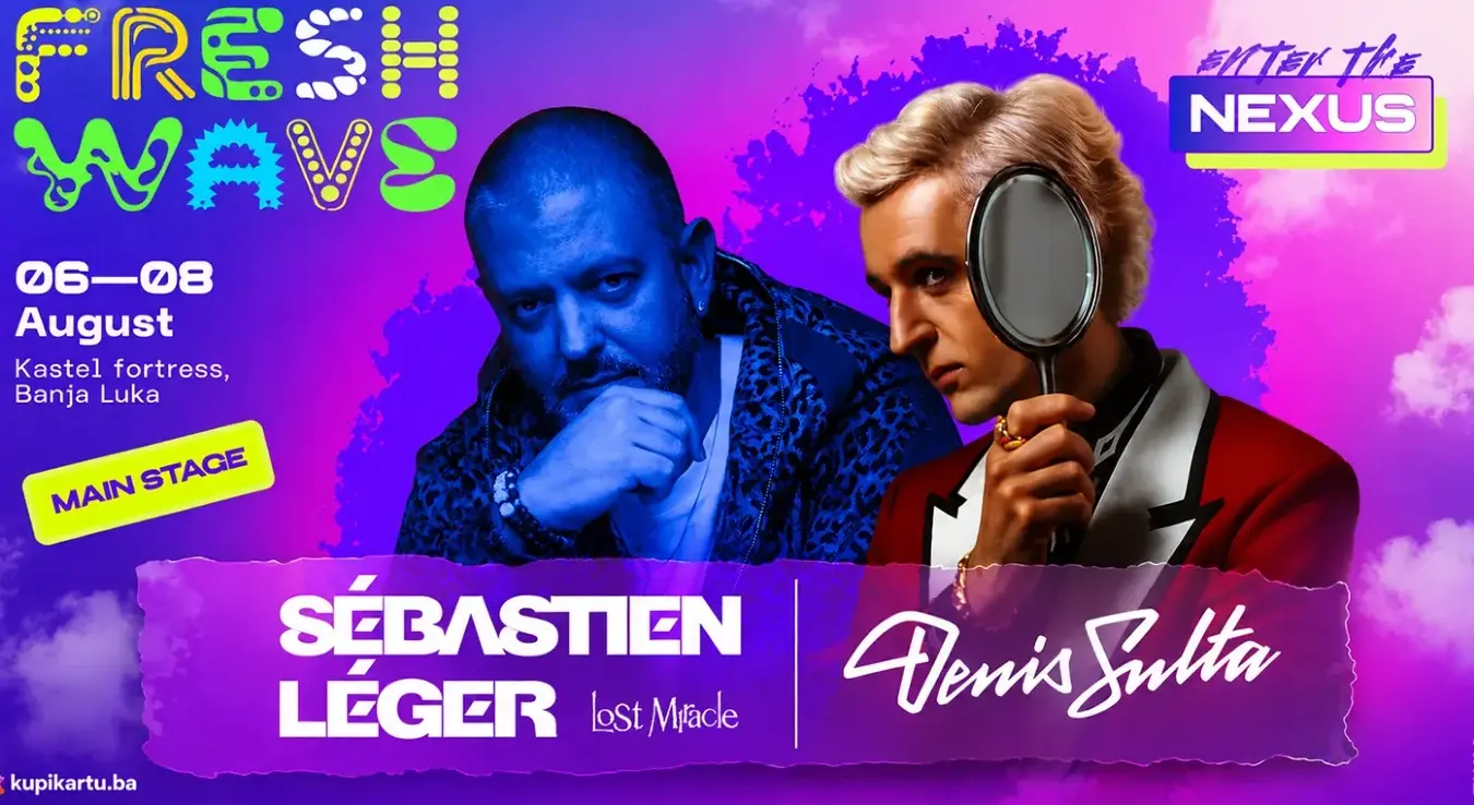 Легер и Султа на Фреш вејв фестивалу