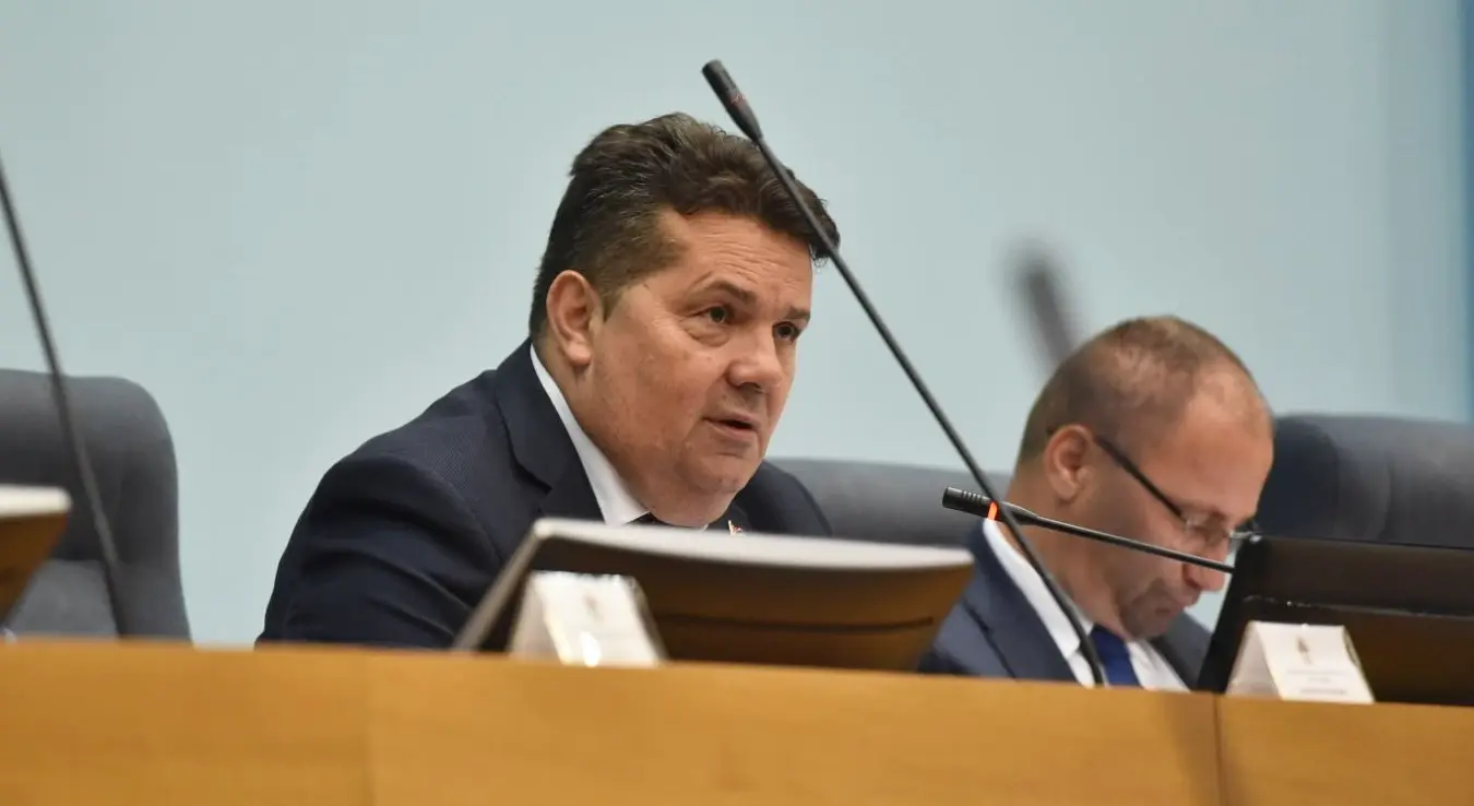 Предсједник НСРС Ненад Стевандић на сједници одржаној 7. јула 2026. године.