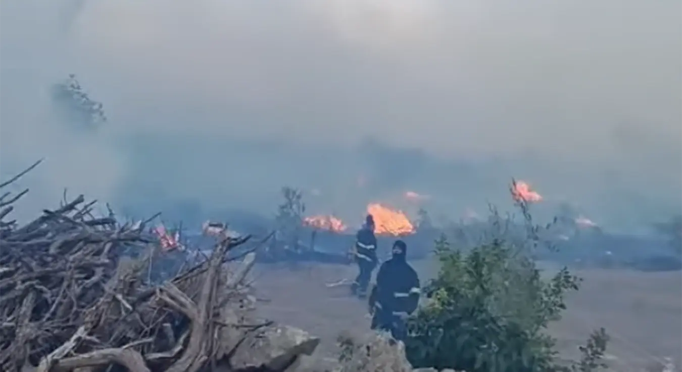 Бобовишта пожар ватрогасци ВД Ластва