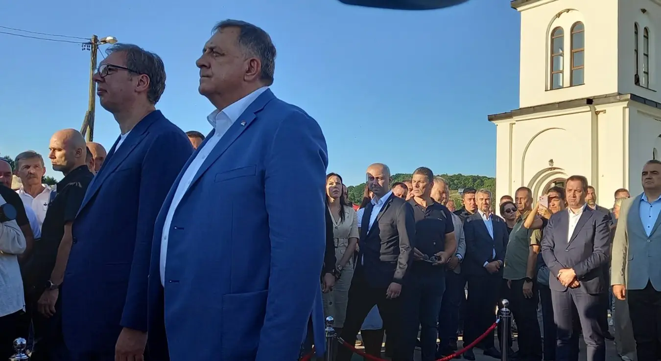 Александар Вучић и Милорад Додик