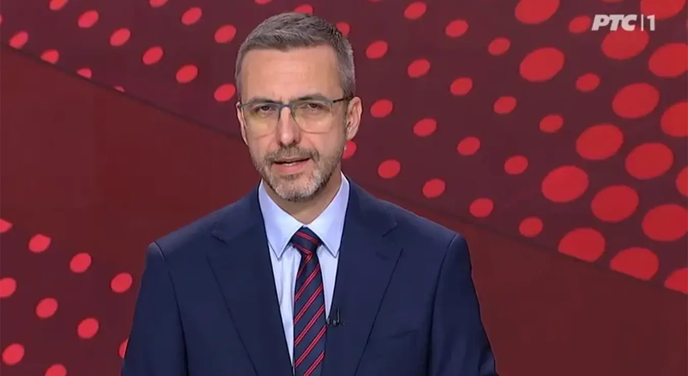 Владимир Јелић, водитељ Дневника на РТС-у