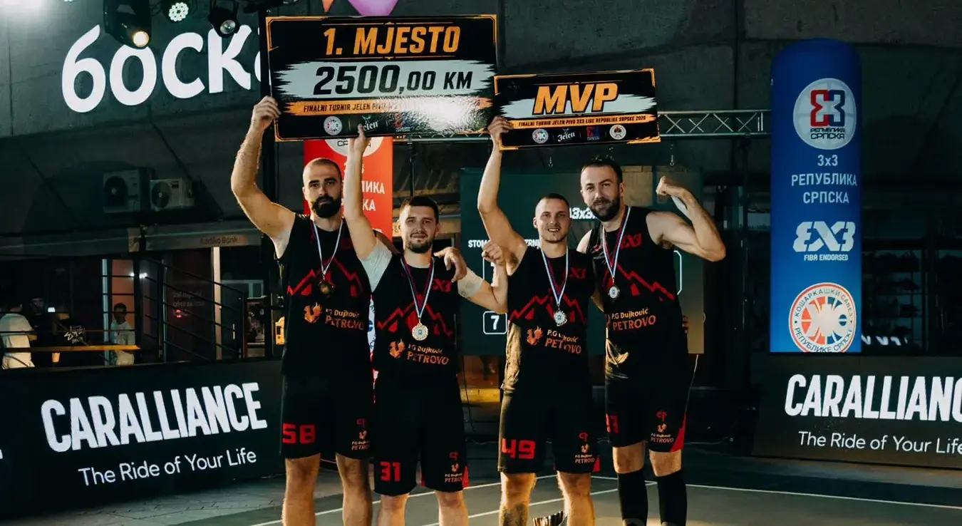 Веном Петрово нови је шампион финалног турнира 3x3 Јелен пиво лиге Републике Српске.