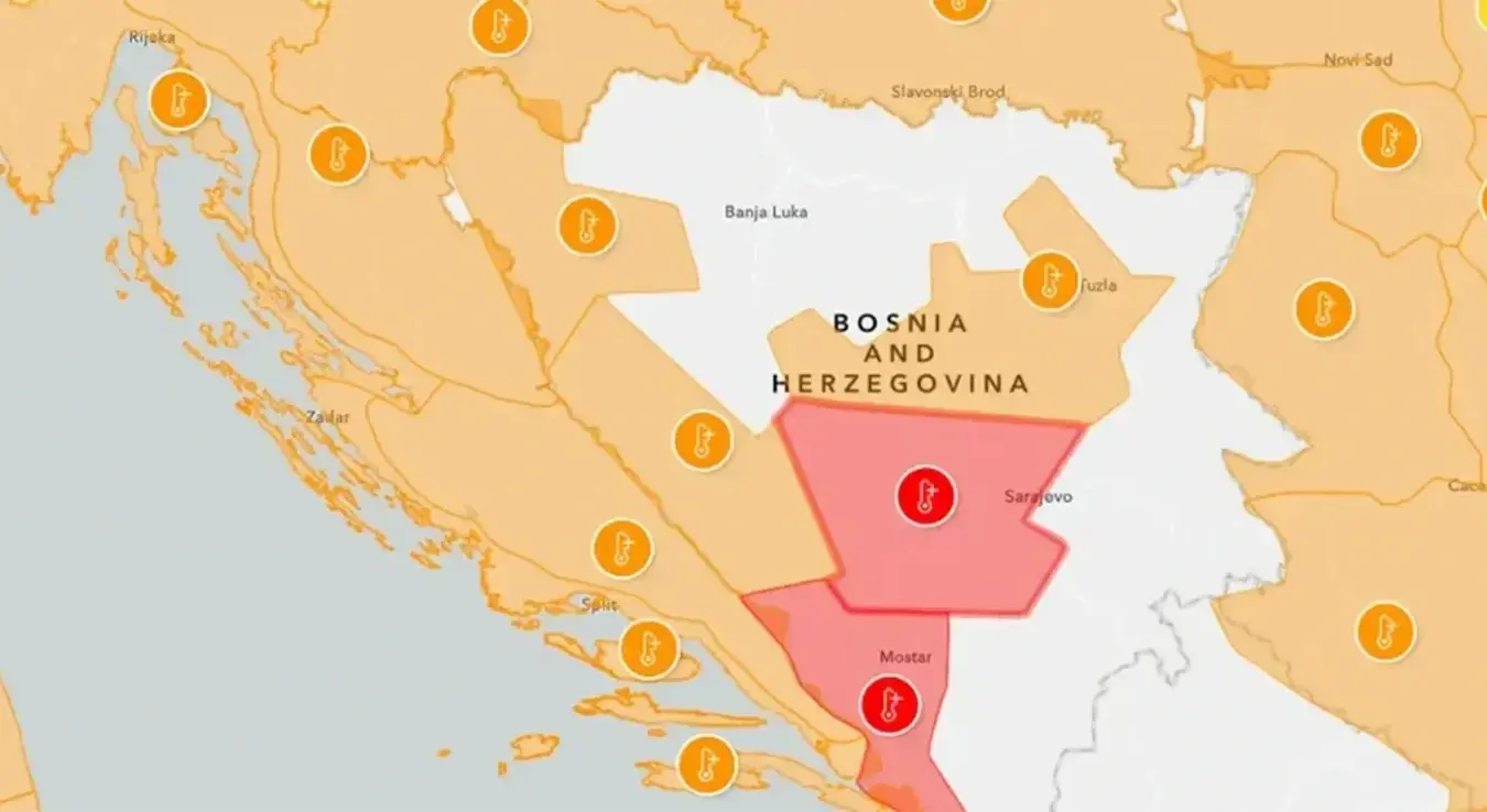 Метеоаларм за 28. август 2026. године