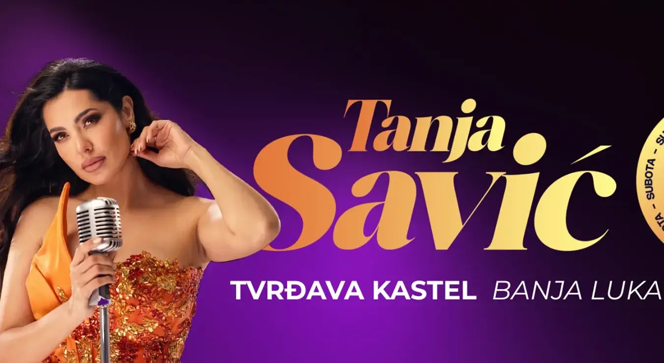Најава за концерт Тање Савић у Бањалуци