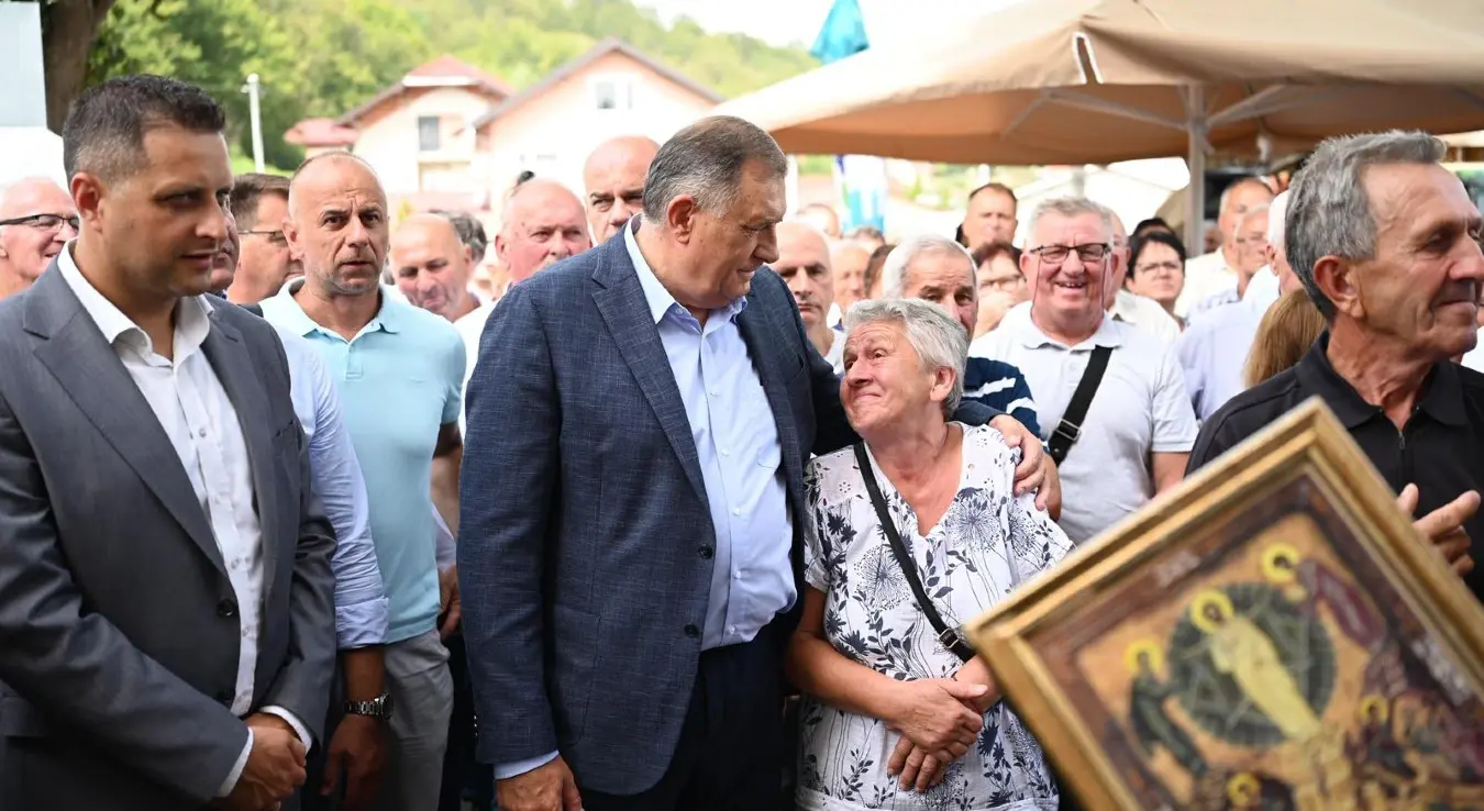 Милорад Додик народ Јошавка код Челинца Велика Госпојина