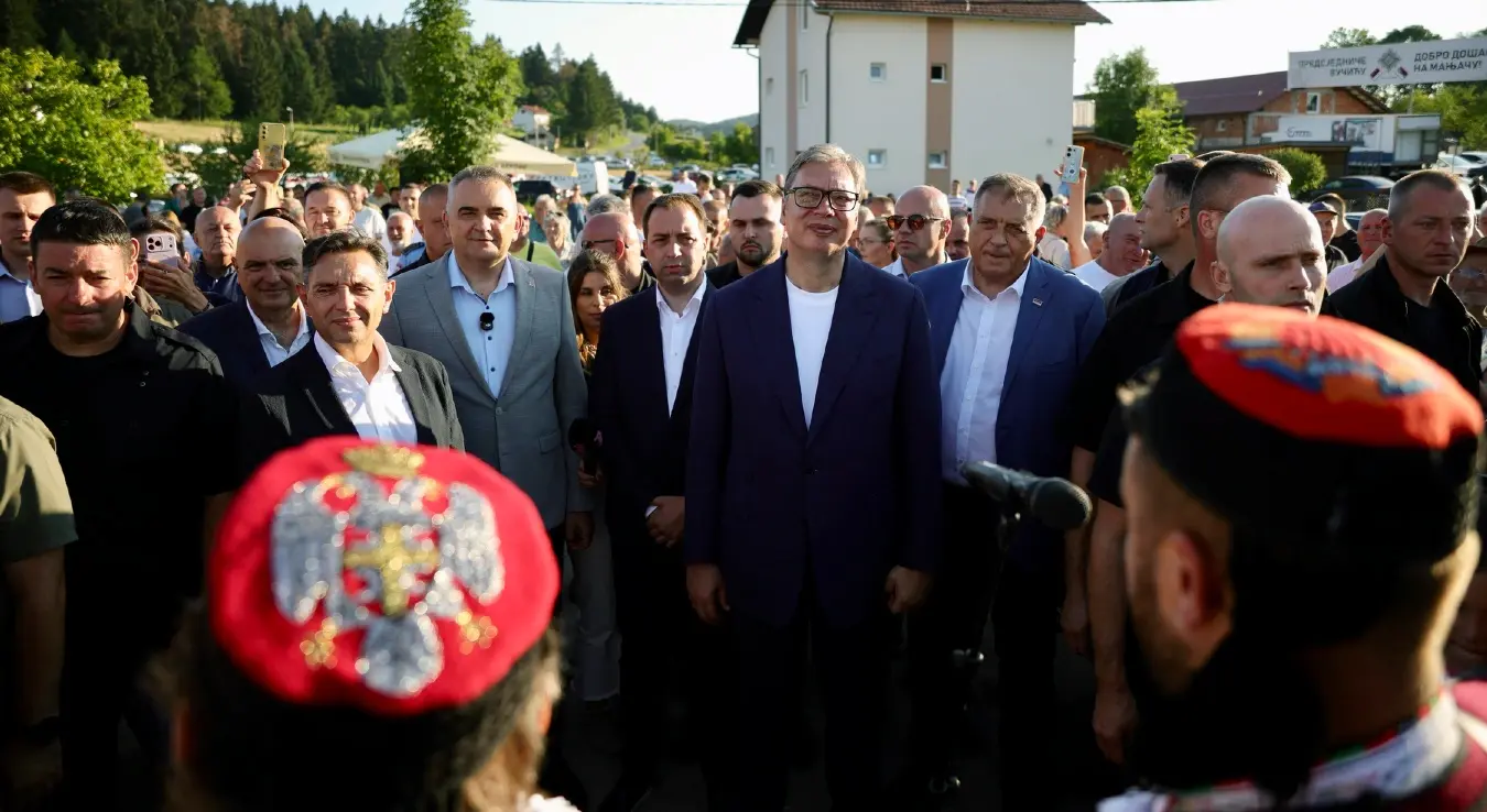 Званичници Српске и Србије на вечери на Балкани