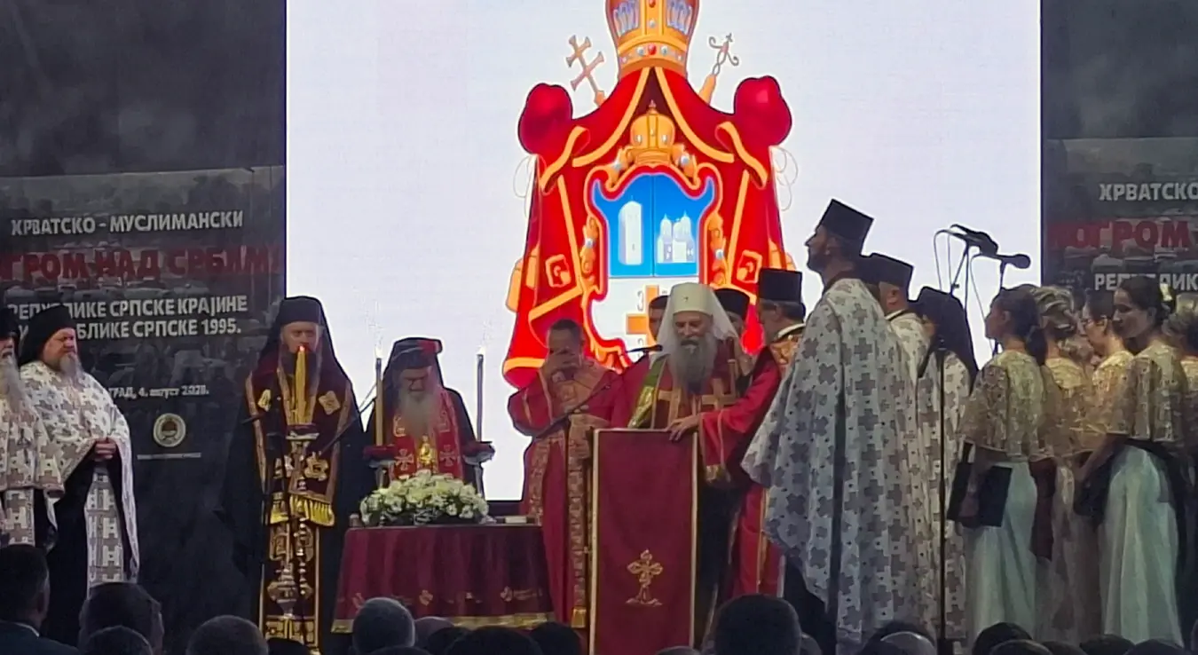 Патријарх Порфирије: Памтећи своје страдање памтимо ко смо и одакле смо