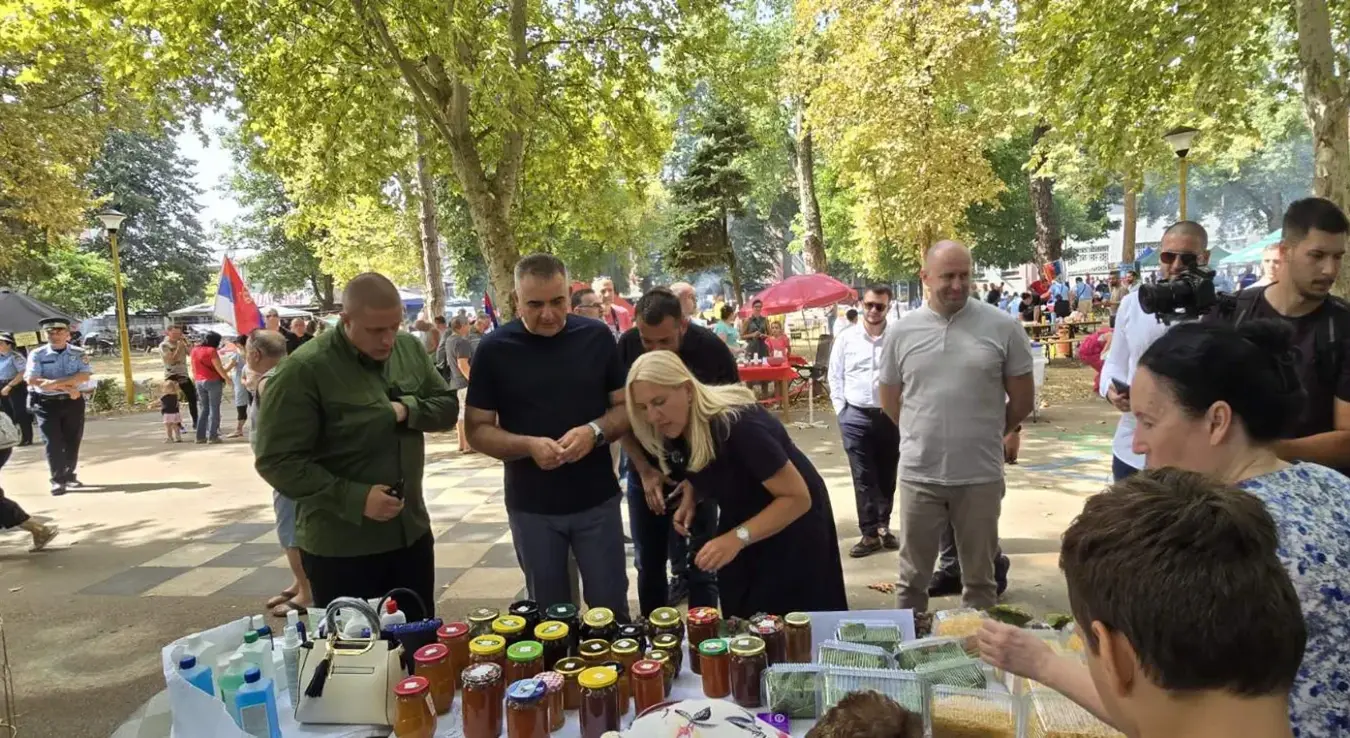 Минић и Цвијановић у Броду