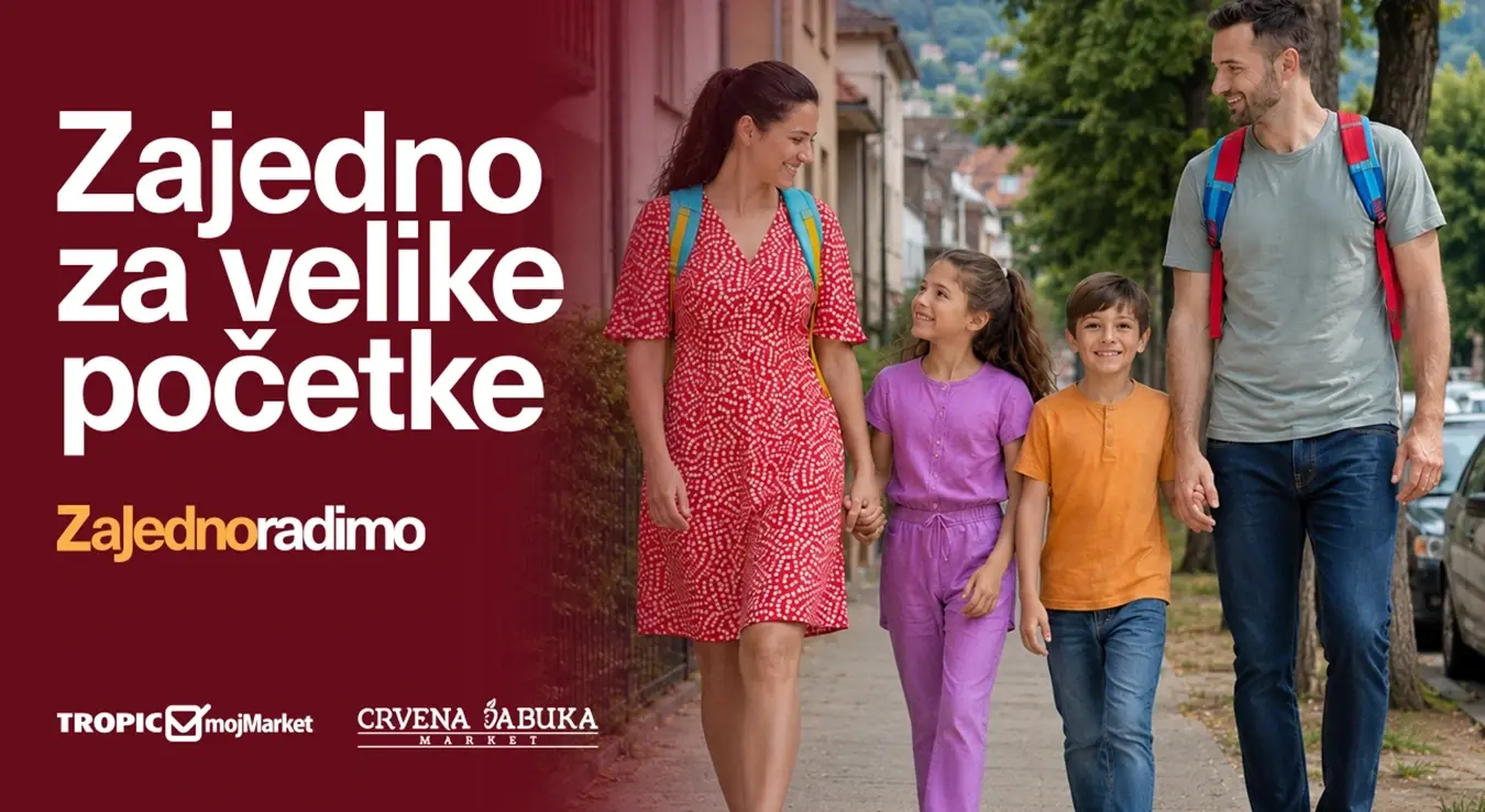 "Tropic Малопродаја" и ове године уз родитеље и првачиће: Заједно за велике почетке