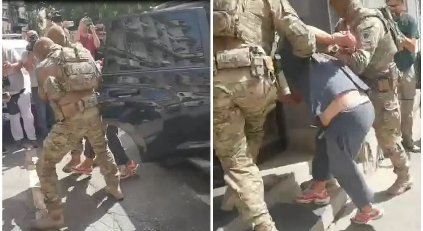 Јаке полицијске снаге довеле Адмира Арнаутовића Шмрка у МУП КС