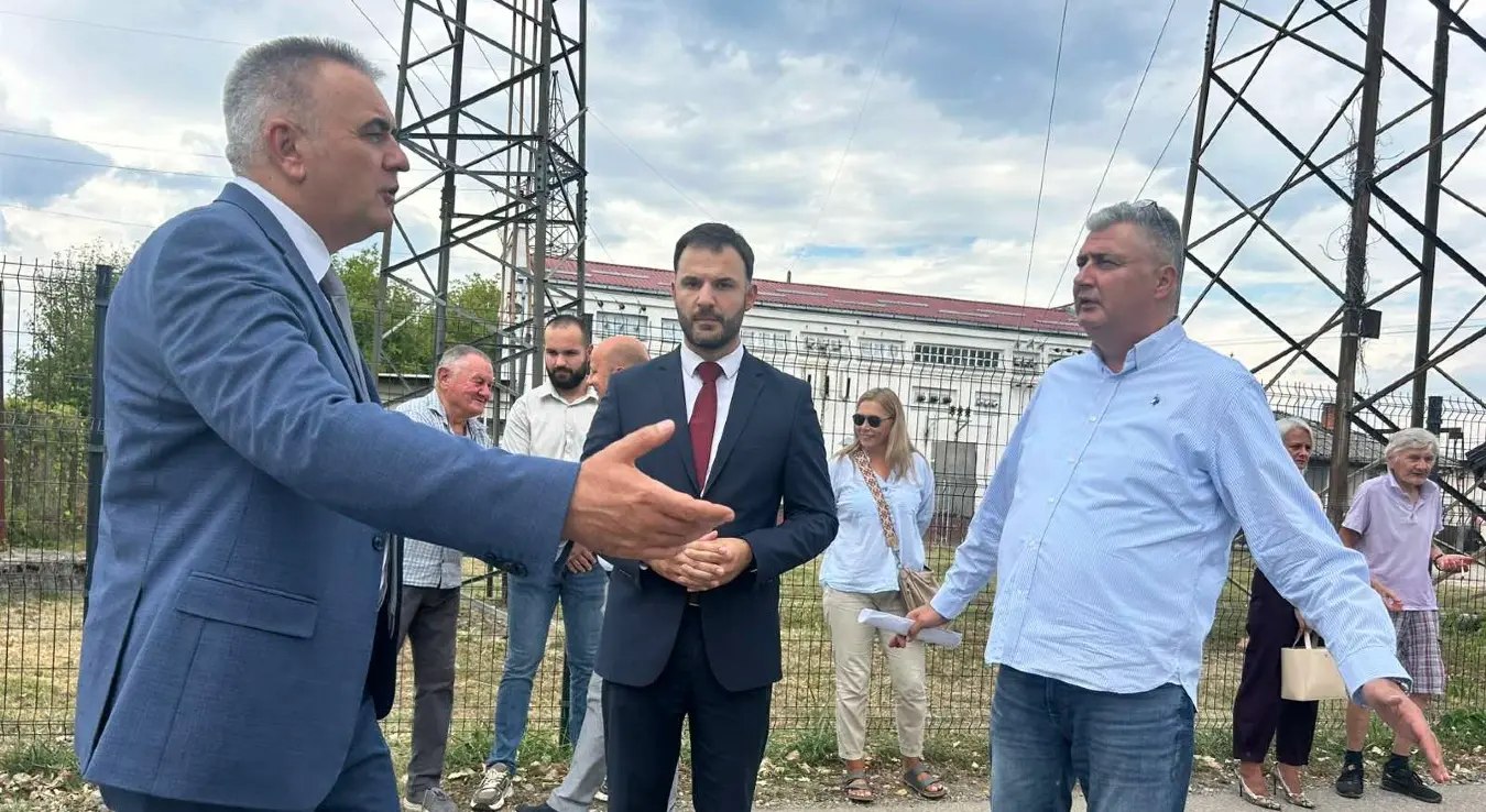 Предсједник Владе Републике Српске Саво Минић у Туковима код Приједора