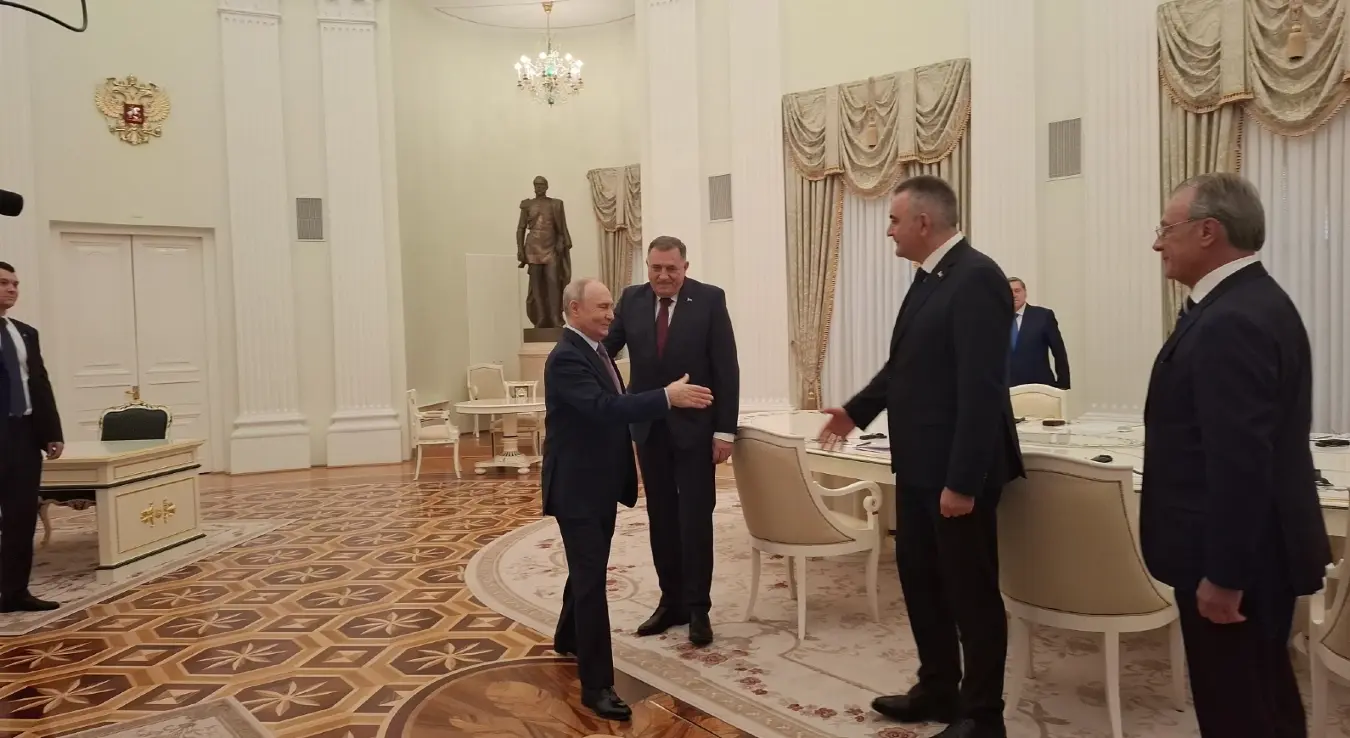 Минић: Сусрет са Путином част и одговорност да истрајемо у заштити интереса Српске